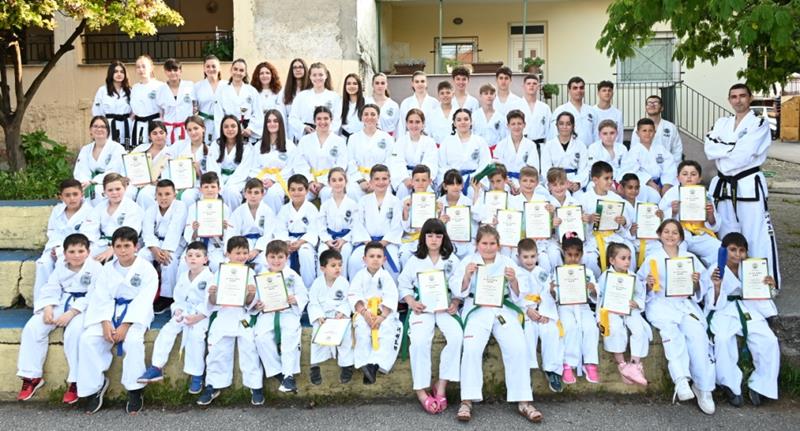  ΘΕΡΙΝΕΣ ΕΞΕΤΑΣΕΙΣ ΖΩΝΩΝ ΑΠΟ ΤΟ TAEKWON-DO ΤΗΣ ΝΑΟΥΣΑΣ 